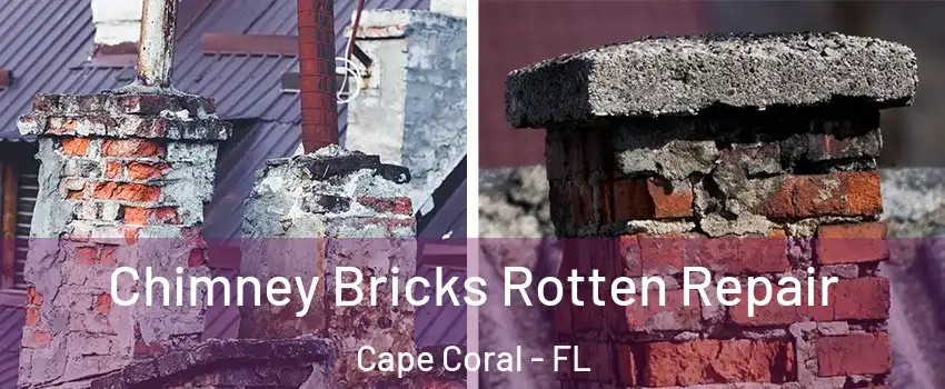 Chimney Bricks Rotten Repair Cape Coral - FL