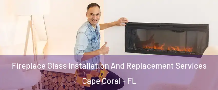 Fireplace Glass Installation And Replacement Services Cape Coral - FL