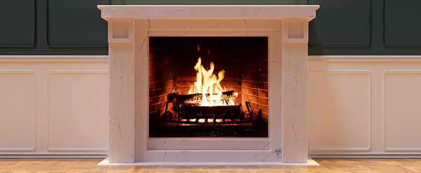 Decorative Electric Fireplace Installation in Cape Coral, Florida