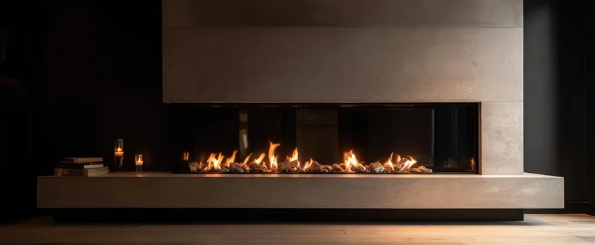 Gas Fireplace Ember Bed Design Services in Cape Coral, Florida