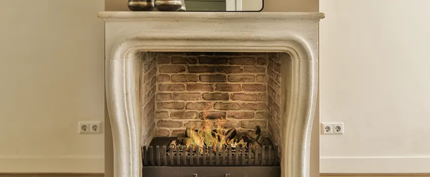 Vintage-style Fireplace Redesign in Cape Coral, Florida