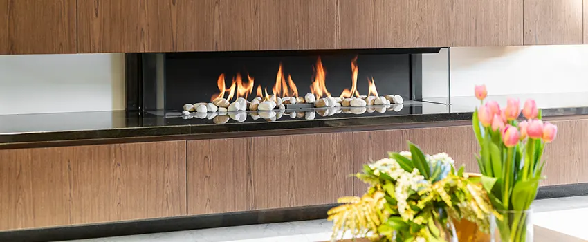 Double-height Fireplace Design Refurbishment in Cape Coral, Florida