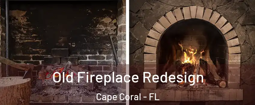 Old Fireplace Redesign Cape Coral - FL