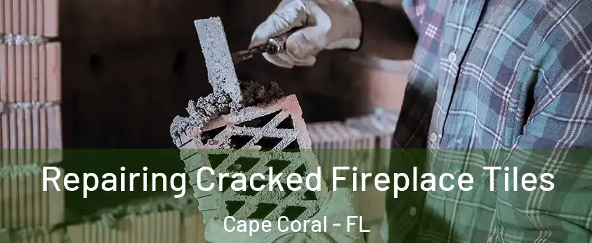 Repairing Cracked Fireplace Tiles Cape Coral - FL